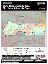 Sierra FHSZ Map